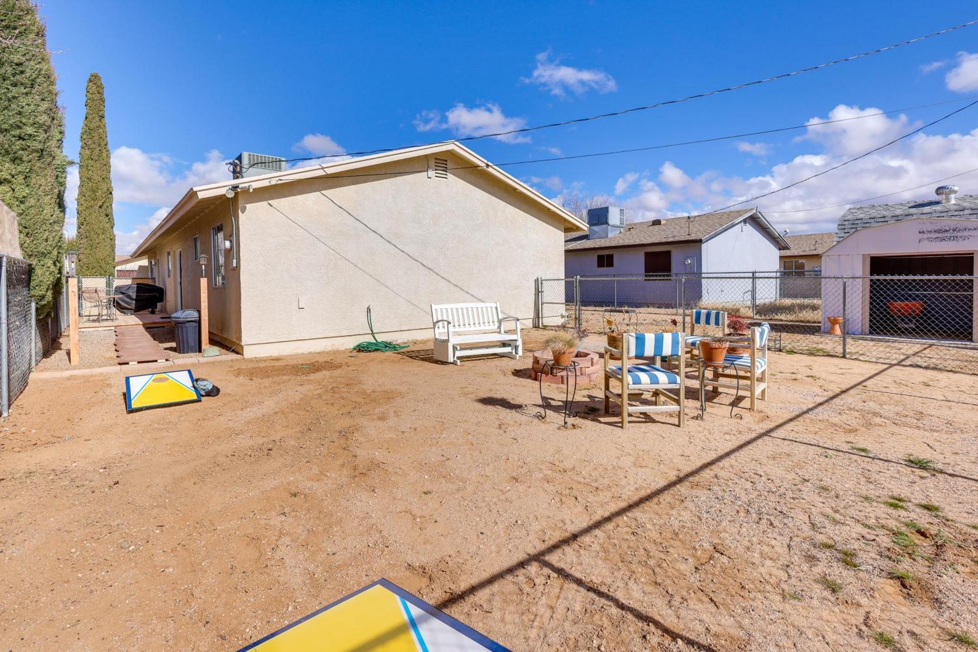 Kingman Vacation Rental With Yard And Fire Pit Exterior foto